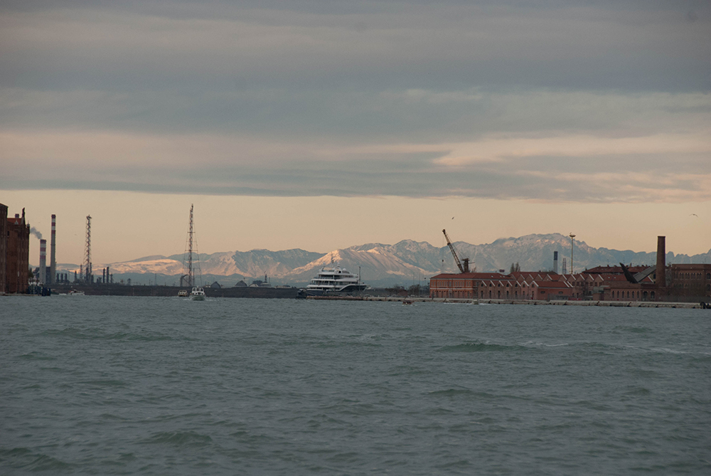 Mattinata da fotografare MARGHERA con le montagne