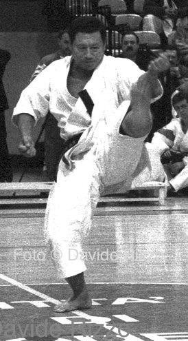 Hangetsu, il Maestro in azione. Foto di D.Rizzo